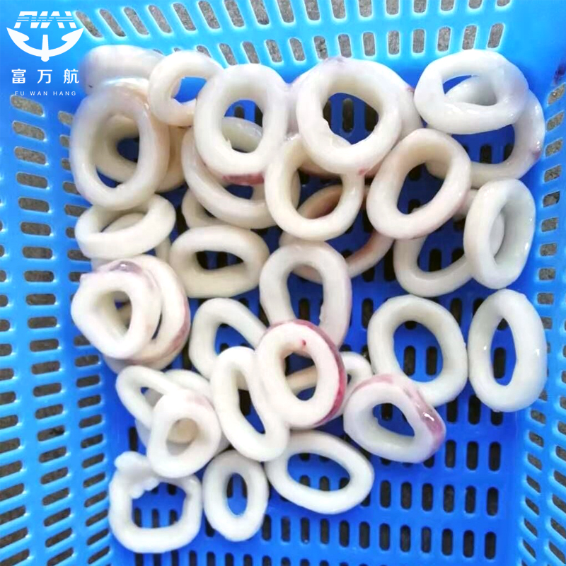 Frozen squid rings