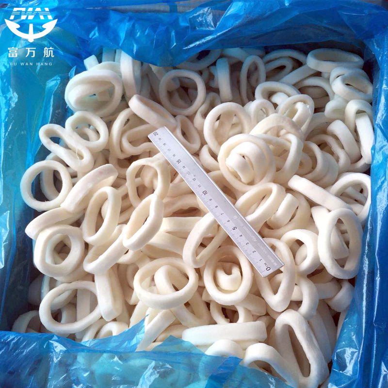 frozen squid rings skin off