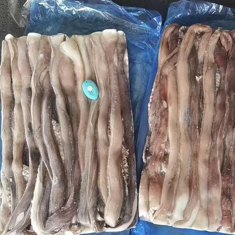 Frozen squid tentacle