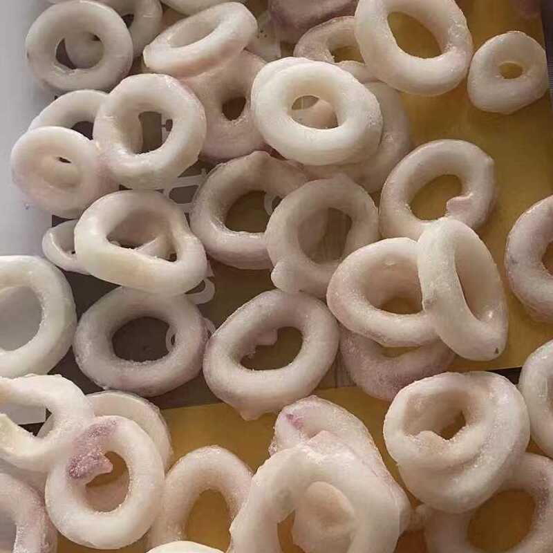 Frozen squid strip